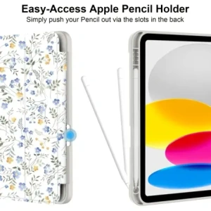 Hurtownia GSM - Etui Tech-Protect SmartCase Pen Apple iPad 10,9" 2022 (10. generace) / 11" 2025 (11. generace) Jarní květiny - THP4047 - {ean13} - Hurt
