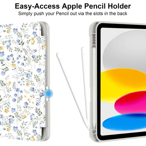 Etui Tech-Protect SmartCase Pen Apple iPad 10.9" 2022 (10. generacji) / 11" 2025 (11. generacji) Spring Flowers