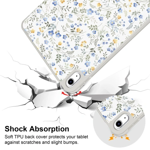 Etui Tech-Protect SmartCase Pen Apple iPad 10.9" 2022 (10. generacji) / 11" 2025 (11. generacji) Spring Flowers
