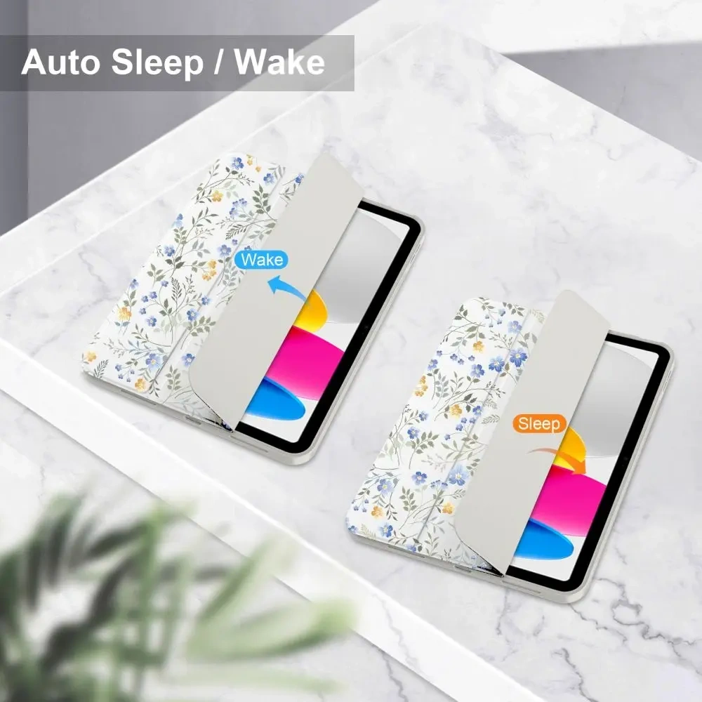 Wholesale Tech-Protect SmartCase Pen Case for Apple iPad 10.9" 2022 (10th generation) / 11" 2025 (11th generation) Spring Flowers - THP4047 - {ean13} - Hurt