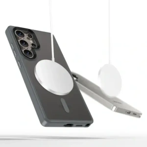 Wholesale Tech-Protect Magmat MagSafe Case for Samsung Galaxy S25 Ultra Matte Titanium - THP4049 - {ean13} - Hurt