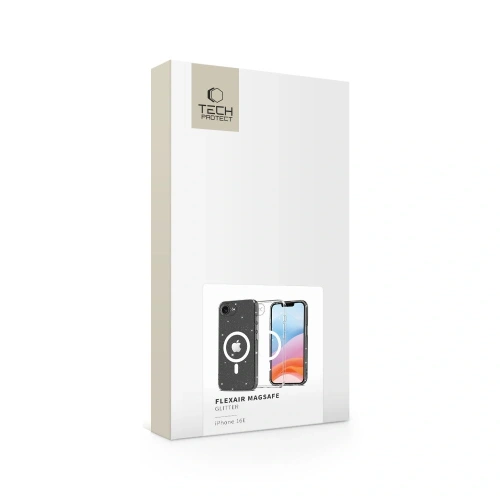 Etui Tech-Protect Flexair MagSafe Apple iPhone 16e Glitter