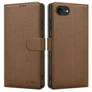 Wholesale Tech-Protect Wallet Case for Apple iPhone 16e Brown - THP4051 - {ean13} - Hurt