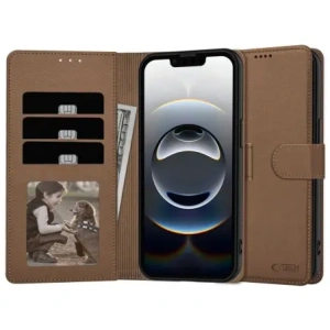 Wholesale Tech-Protect Wallet Case for Apple iPhone 16e Brown - THP4051 - {ean13} - Hurt
