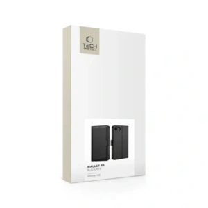 Hurtownia GSM - Pouzdro s klopou Tech-Protect Wallet RS Apple iPhone 16e Černá/červená - THP4054 - {ean13} - Hurt