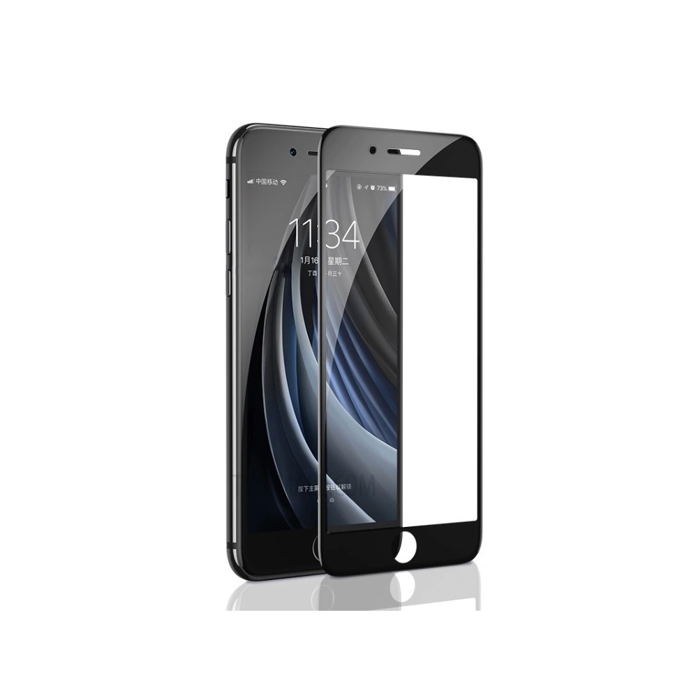 Hurtownia GSM - Tvrzené sklo Benks V-Pro 3D 0.3mm Apple iPhone SE 2022/SE 2020/8/7 černé - BKS213BLK - {ean13} - Hurt
