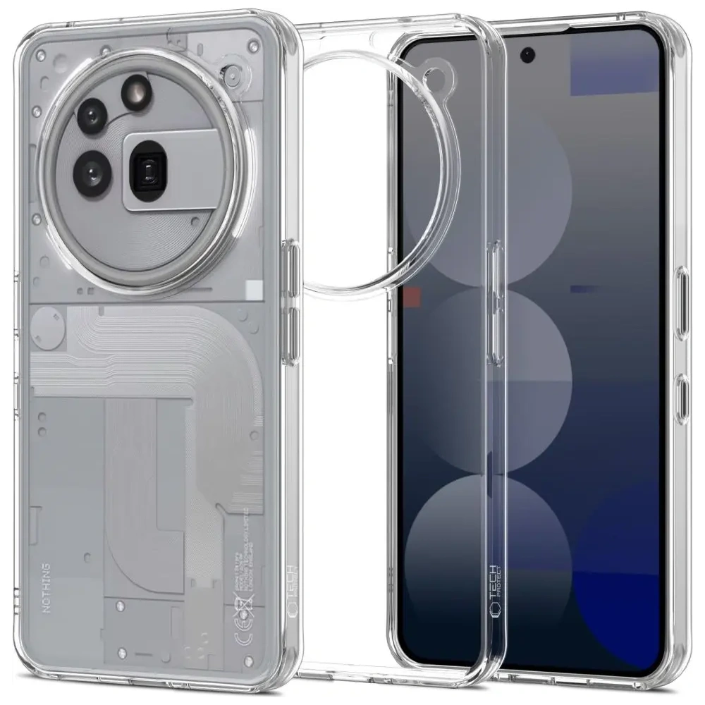Wholesale Tech-Protect Flexair Hybrid Case Nothing Phone 3a Pro Clear - THP4059 - {ean13} - Hurt