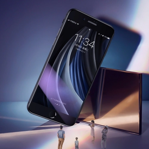 Szkło hartowane Benks V-Pro 3D 0.3mm Apple iPhone SE 2022/SE 2020/8/7 Black