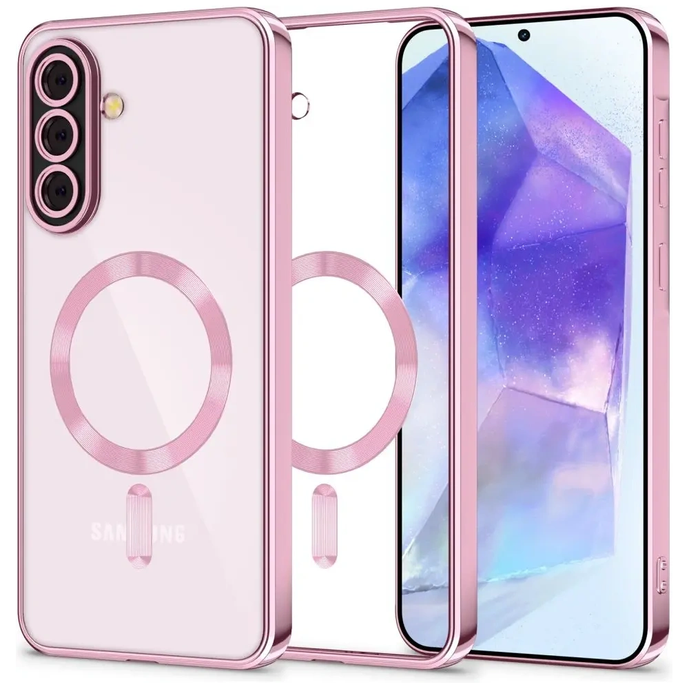 Hurtownia GSM - Tech-Protect Magflex MagSafe tok Samsung Galaxy A56 5G Rózsaarany - THP4060 - {ean13} - Hurt