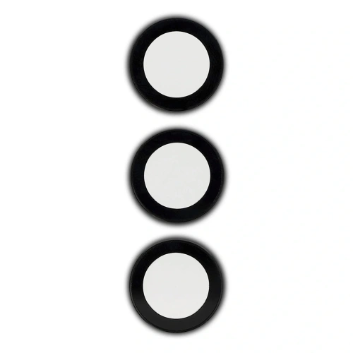 Szkło na aparat Bizon Glass Snap Lens do Realme C75 czarna ramka