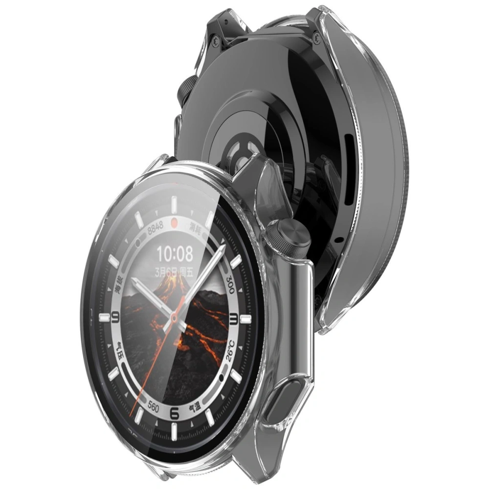 Hurtownia GSM - Etui mit Glas für die Uhr Bizon Case+Glass Watch für OnePlus Watch 3 / Oppo Watch X2 transparent - BIZ8846 - {ean13} - Hurt