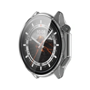 Hurtownia GSM - Átlátszó Bizon Case+Glass Watch tok OnePlus Watch 3 / Oppo Watch X2-hez - BIZ8846 - {ean13} - Hurt