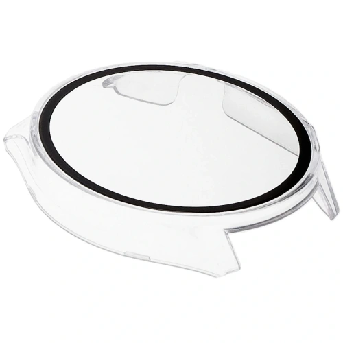 Etui ze szkłem do zegarka Bizon Case+Glass Watch do OnePlus Watch 3 / Oppo Watch X2 przezroczyste