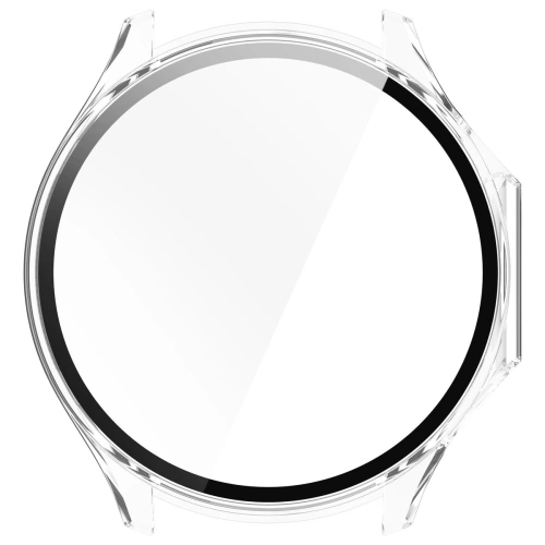 Etui ze szkłem do zegarka Bizon Case+Glass Watch do OnePlus Watch 3 / Oppo Watch X2 przezroczyste