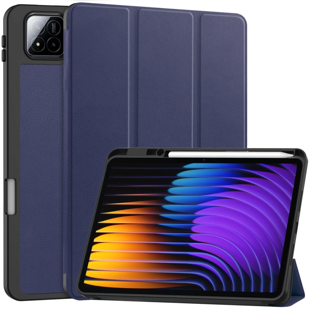 Wholesale Bizon Case Tab Lizard Flip Case for Xiaomi Pad 7 / 7 Pro navy blue - BIZ8848 - {ean13} - Hurt