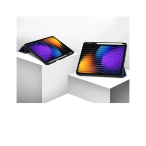 Hurtownia GSM - Husa cu clapetă Bizon Case Tab Lizard pentru Xiaomi Pad 7 / 7 Pro albastră - BIZ8848 - {ean13} - Hurt