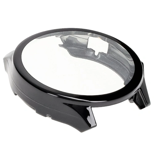 Etui z osłoną ekranu Bizon Case Watch Felipe do OnePlus Watch 3 / Oppo Watch X2 czarne