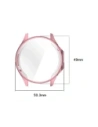 Wholesale Bizon Case Watch Felipe with screen protector for OnePlus Watch 3 / Oppo Watch X2 pink - BIZ8850 - {ean13} - Hurt