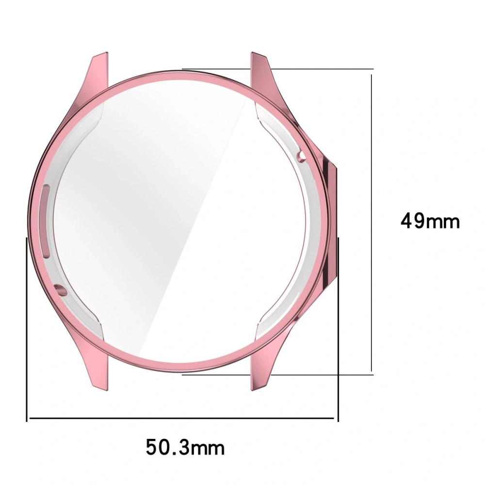 Hurtownia GSM - Etui cu protecție pentru ecran Bizon Case Watch Felipe pentru OnePlus Watch 3 / Oppo Watch X2 roz. - BIZ8850 - {ean13} - Hurt
