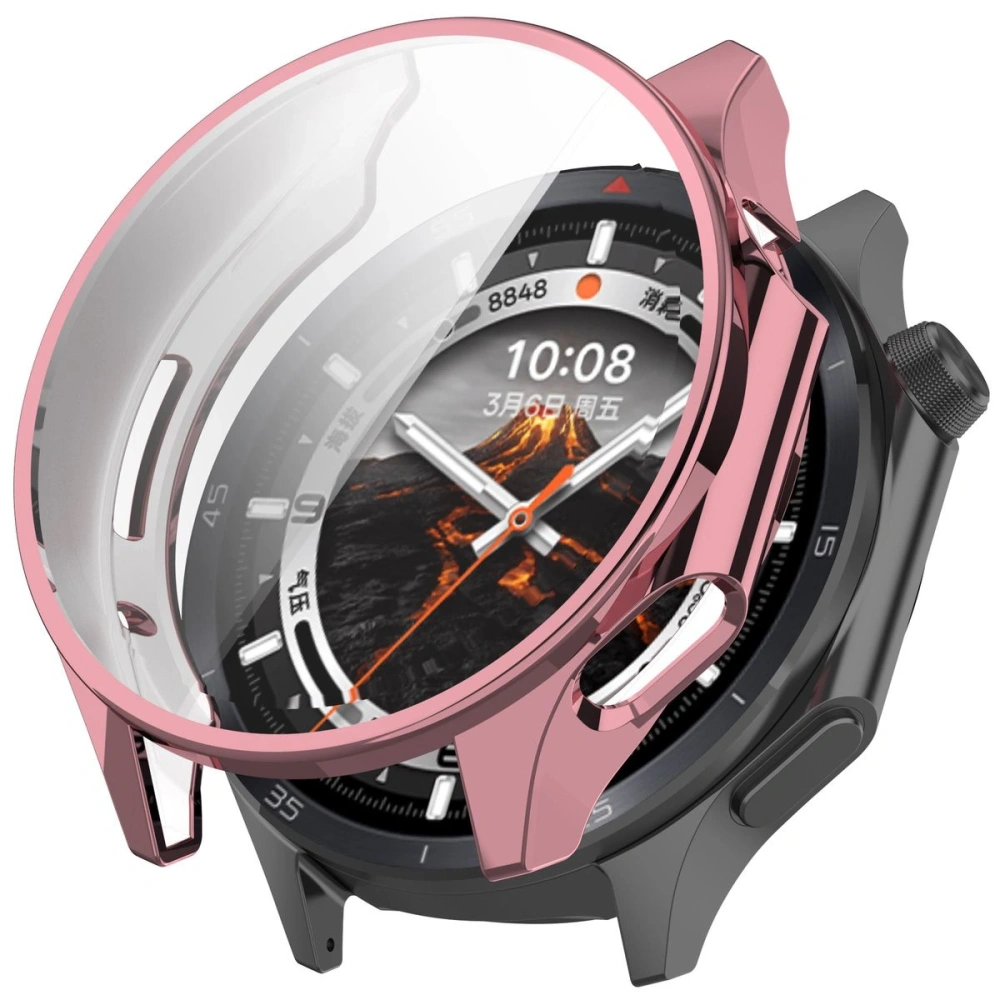 Hurtownia GSM - Etui cu protecție pentru ecran Bizon Case Watch Felipe pentru OnePlus Watch 3 / Oppo Watch X2 roz. - BIZ8850 - {ean13} - Hurt