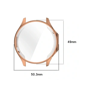 Hurtownia GSM - Bizon Case Watch Felipe képernyővédős tok OnePlus Watch 3 / Oppo Watch X2 rózsaarany színben - BIZ8851 - {ean13} - Hurt