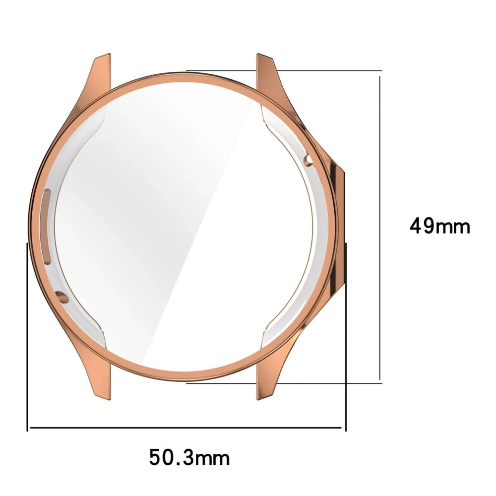 Hurtownia GSM - Etui mit Bildschirmschutz Bizon Case Watch Felipe für OnePlus Watch 3 / Oppo Watch X2 roségold - BIZ8851 - {ean13} - Hurt