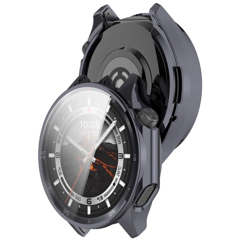 Wholesale Bizon Case Watch Felipe with screen protector for OnePlus Watch 3 / Oppo Watch X2 gray - BIZ8852 - {ean13} - Hurt