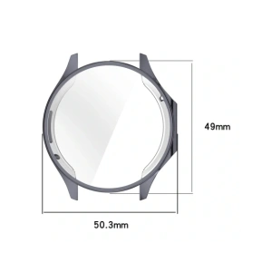 Hurtownia GSM - Bizon Case Watch Felipe képernyővédő tok OnePlus Watch 3 / Oppo Watch X2 szürke - BIZ8852 - {ean13} - Hurt