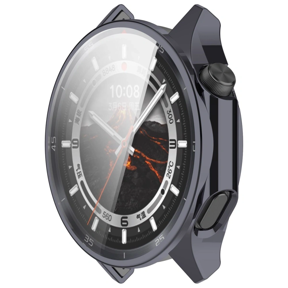 Wholesale Bizon Case Watch Felipe with screen protector for OnePlus Watch 3 / Oppo Watch X2 gray - BIZ8852 - {ean13} - Hurt
