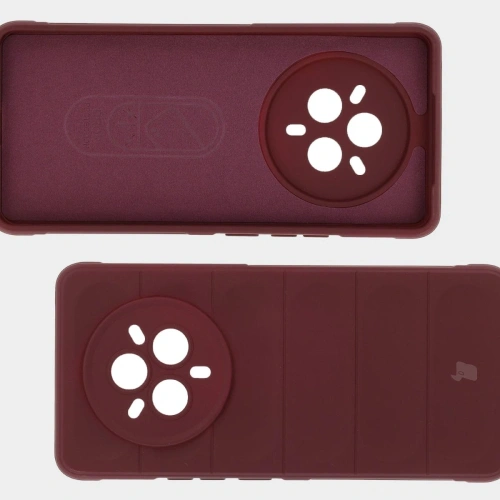 Pancerne etui Bizon Case Tur do Realme 14 Pro 5G ciemnofioletowe