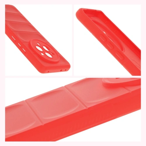 Pancerne etui Bizon Case Tur do Realme 14 Pro 5G czerwone