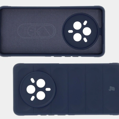 Pancerne etui Bizon Case Tur do Realme 14 Pro 5G granatowe