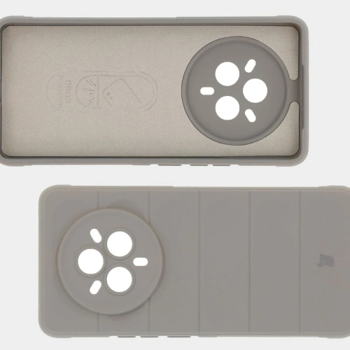 Pancerne etui Bizon Case Tur do Realme 14 Pro 5G jasnoszare