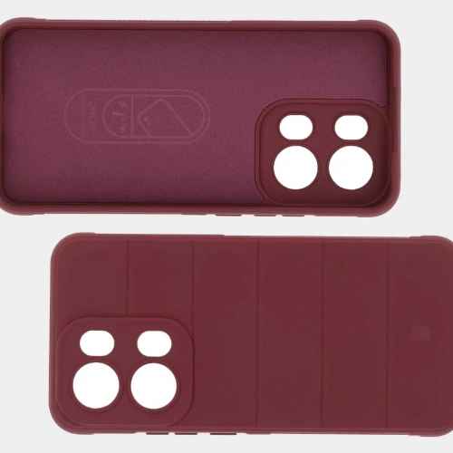 Pancerne etui Bizon Case Tur do Oppo Reno13 Pro ciemnofioletowe