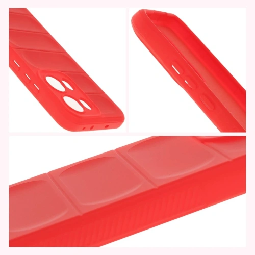 Pancerne etui Bizon Case Tur do Oppo Reno13 Pro czerwone