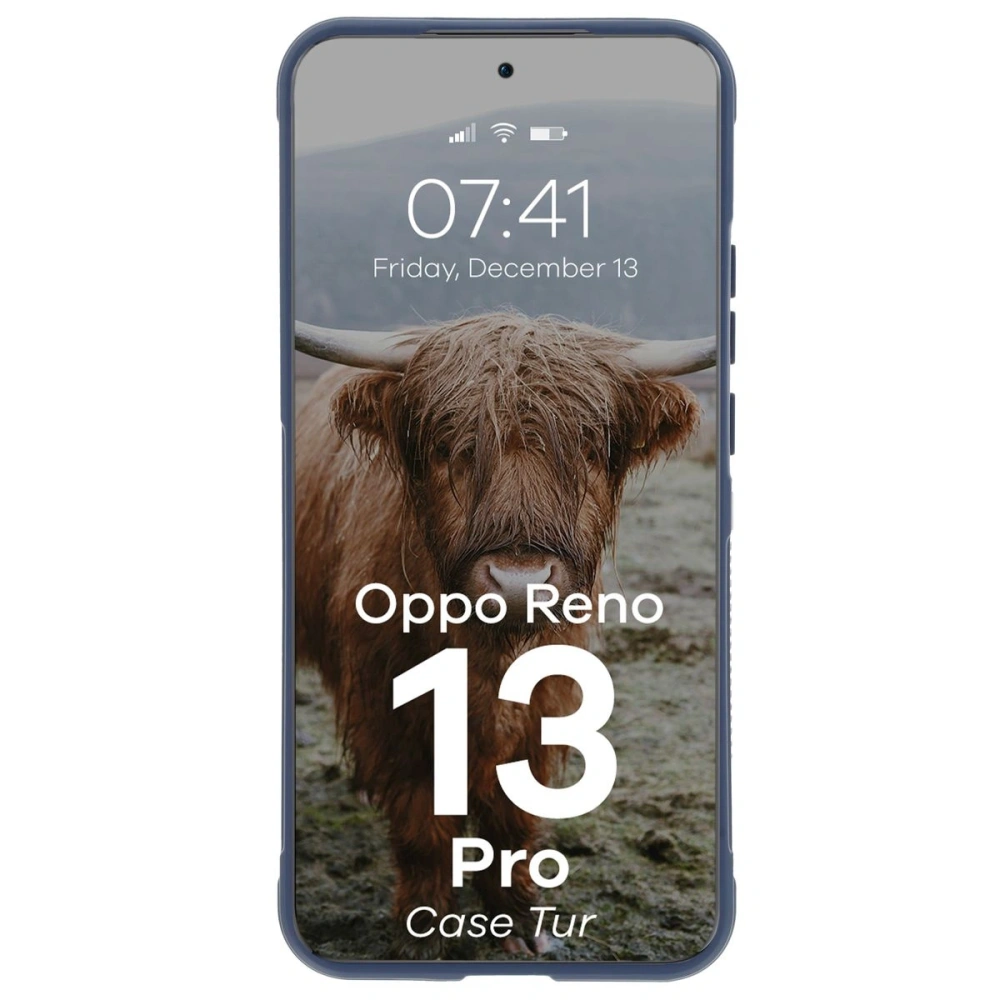 Hurtownia GSM - Pancerne etui Bizon Case Tur do Oppo Reno13 Pro granatowe - BIZ8860 - {ean13} - Hurt