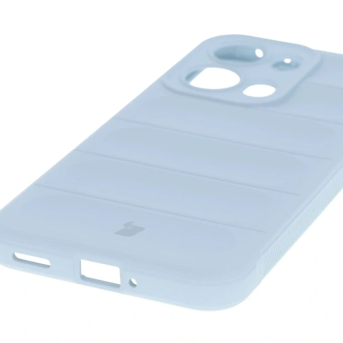 Pancerne etui Bizon Case Tur do Oppo Reno13 Pro jasnoniebieskie