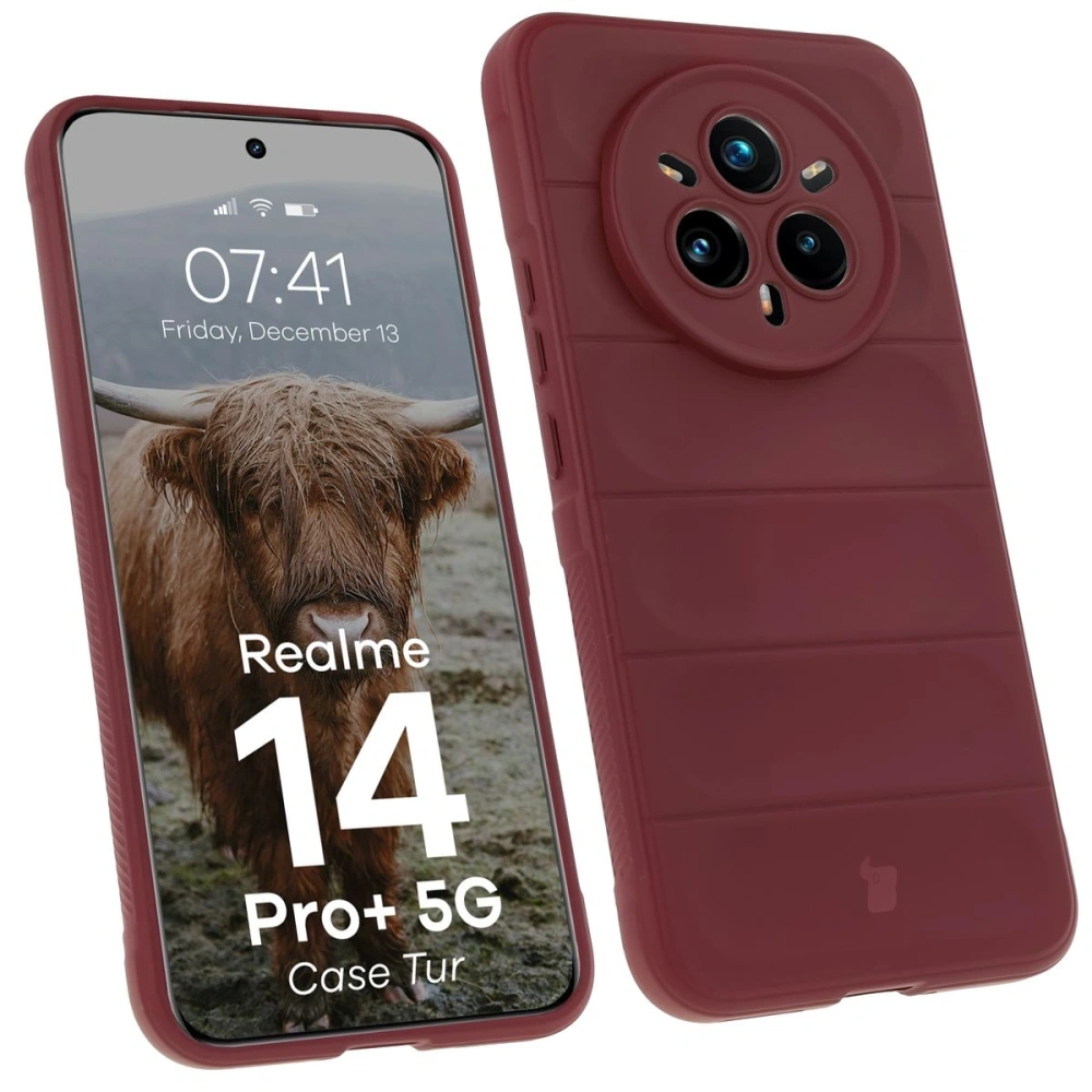 Hurtownia GSM - Panzerhülle Bizon Case Tur für Realme 14 Pro Plus 5G dunkelviolett - BIZ8863 - {ean13} - Hurt