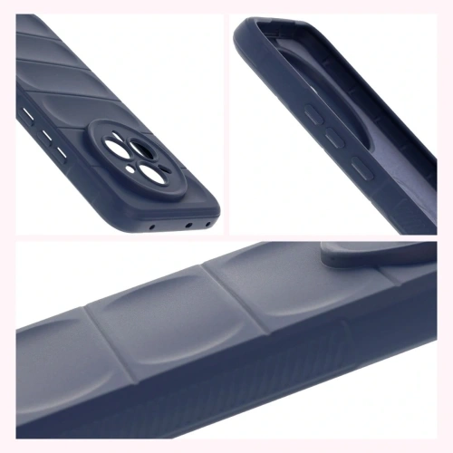 Pancerne etui Bizon Case Tur do Realme 14 Pro Plus 5G granatowe