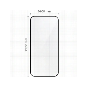 Wholesale Tempered glass with mounting frame Bizon Glass Applicator for Apple iPhone 16 Plus [2 PACK] - BIZ8867 - {ean13} - Hurt