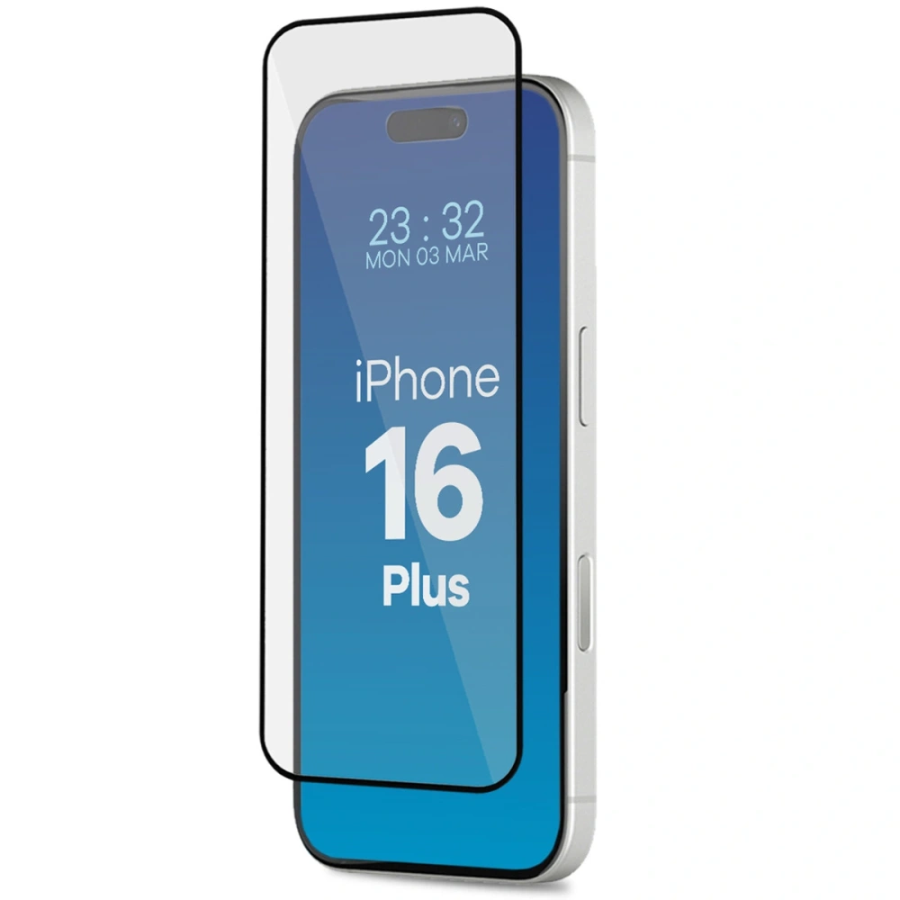 Hurtownia GSM - Sticlă securizată cu ramă de montare Bizon Glass Aplicator pentru Apple iPhone 16 Plus [2 PACHET] - BIZ8867 - {ean13} - Hurt