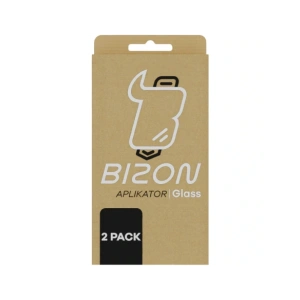 Hurtownia GSM - Sticlă securizată cu ramă de montare Bizon Glass Aplicator pentru Apple iPhone 16 Plus [2 PACHET] - BIZ8867 - {ean13} - Hurt