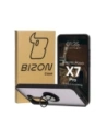 Etui z uchwytem na palec Bizon Case Hybrid Ring do Xiaomi Poco X7 Pro przydymione z czarną ramką