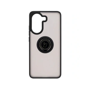 Hurtownia GSM - Etui mit Fingerhalter Bizon Case Hybrid Ring für Xiaomi Poco X7 Pro, rauchig mit schwarzem Rahmen - BIZ8868 - {ean13} - Hurt
