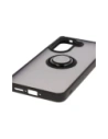 Hurtownia GSM - Etui mit Fingerhalter Bizon Case Hybrid Ring für Xiaomi Poco X7 Pro, rauchig mit schwarzem Rahmen - BIZ8868 - {ean13} - Hurt
