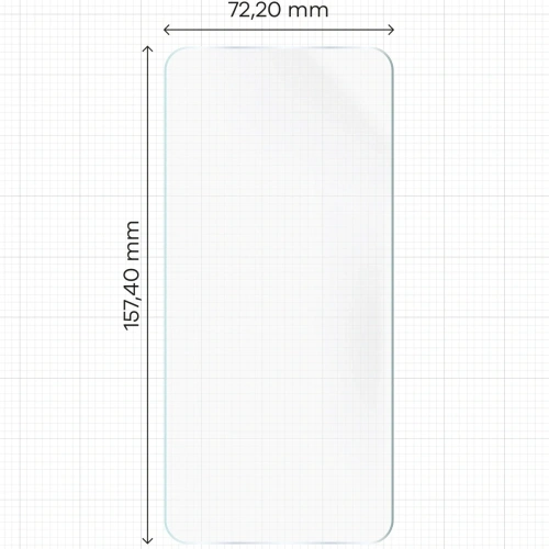 Folia hydrożelowa na ekran Bizon Glass Hydrogel Front do Oppo Reno13 Pro [2 PACK]