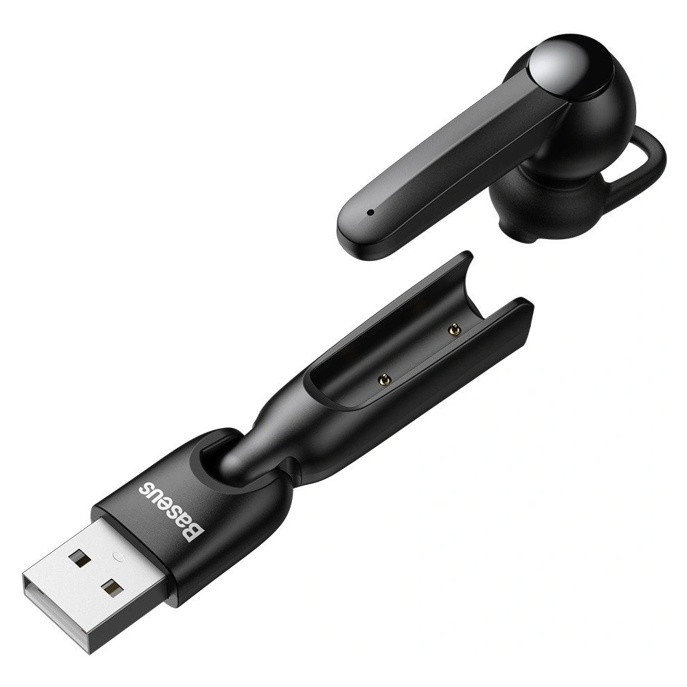 Bluetooth 5.0 sluchátka Baseus A05, USB (černá)