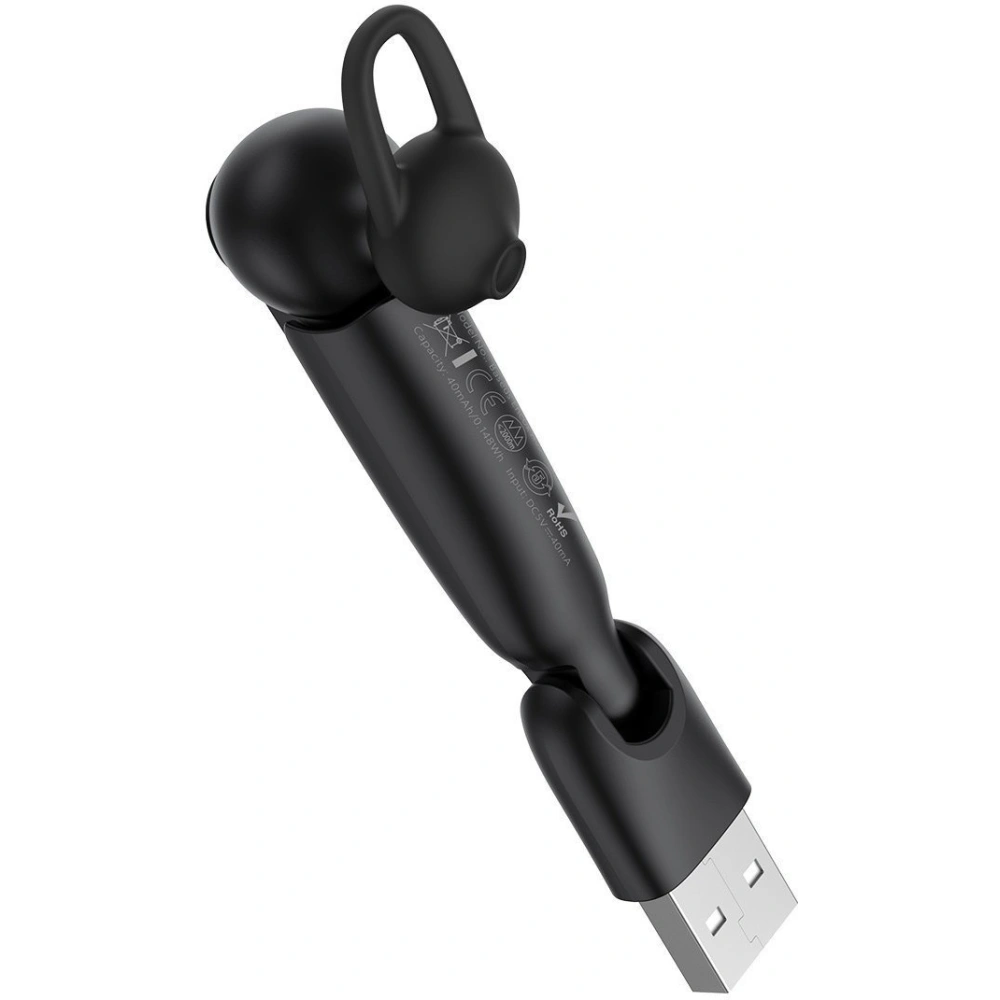 Bluetooth 5.0 sluchátka Baseus A05, USB (černá)