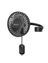 Baseus Departure Vehicle Fan Mounted on Backseat Black