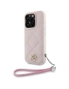 Hurtownia GSM - Etui Karl Lagerfeld prošívané s iniciálami a řetízkem pro Apple iPhone 16 Pro v růžové barvě - KLD21997 - {ean13} - Hurt